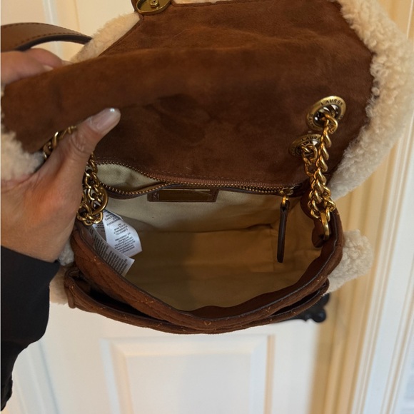 Ralph Lauren Suede Small Bradley Convertible Bag - Picture 14 of 16